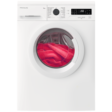 8kg front load washing machine 1200 rpm with 15 programs - White - A+++ energy rating