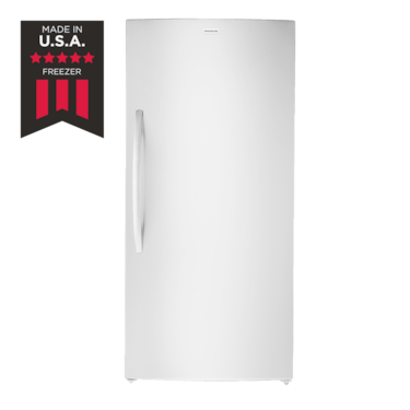 547L single door upright freezer - White - C energy rating